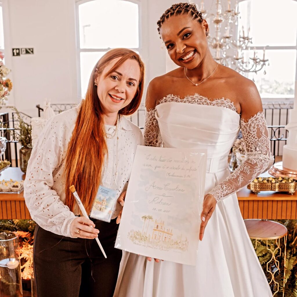 Flavia wichan pinta seu sim ao vivo